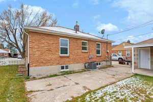 View of rear view of property