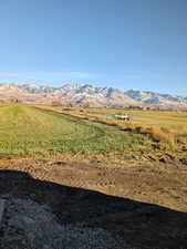 Property view of mountains featuring a rural view