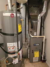 Utilities with water heater