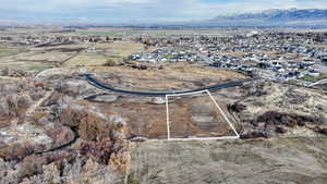 Drone View looking north.