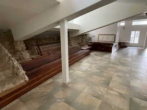 View of basement