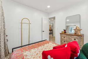 2nd Bedroom featuring hardwood / wood-style floors