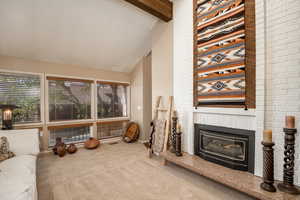 Large windows fill the sitting room with light!