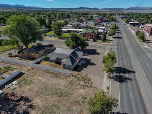 Bird's eye view of mountains