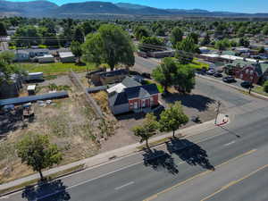 Aerial view of mountains