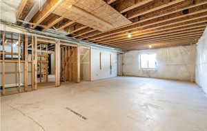 View of basement