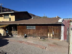 View of back of house