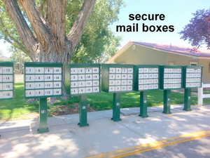 Surrounding community featuring mail boxes