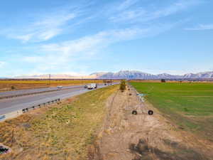 Exterior space with a rural view