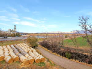 Exterior space featuring a mountain view and a rural view