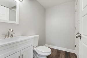 Basement 1/2 bath