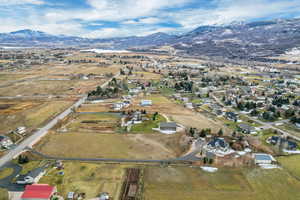 Pineview Reservoir and Snow Basin in the distance.