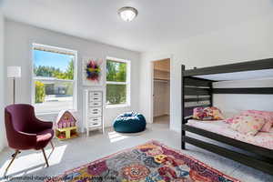 Staged Virtually - 2nd Bedroom