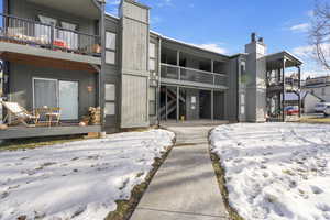 View of back of house