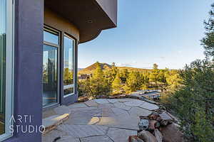 View of patio off the greatroom