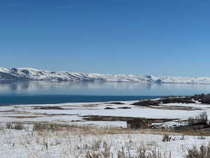 Water view featuring a mountain view