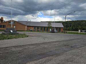 Clubhouse as seen from HWY