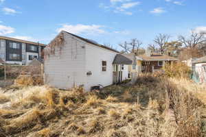 View of back of house