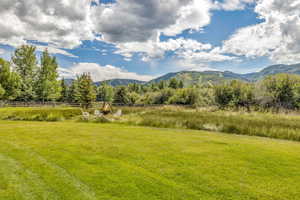 Property view of mountains featuring a rural view