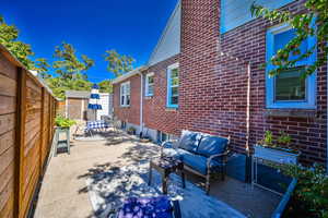 View of patio / terrace with an outdoor living space