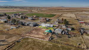 Bird's eye view with a rural view