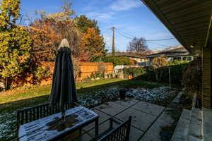 View of patio