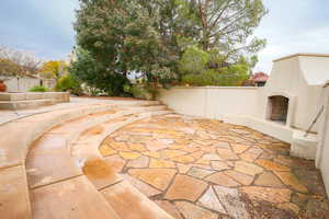 View of patio