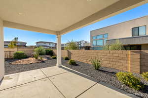 View of patio