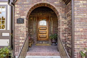 View of entrance to property