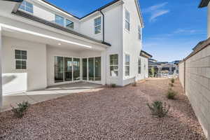 Back of house featuring a patio area