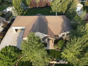 Landscape Tons of Rock & Lineal Concrete Curbing!  Three Quaking Aspens in Front!  Very Secluded Landscaping!