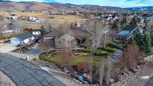 Drone / Aerial View Featuring Mountain Views