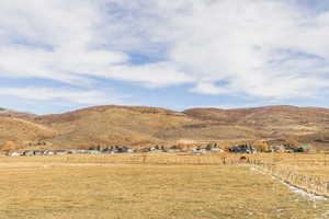 View of mountain feature featuring a rural view