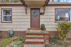 View of property entrance