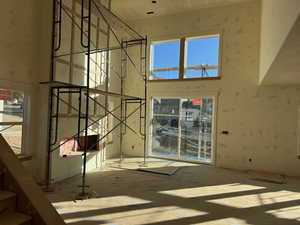 View of unfurnished living room