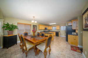 Dining room/kitchen