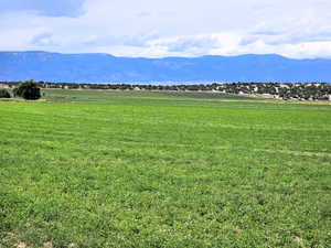 View of mountain feature featuring a rural view