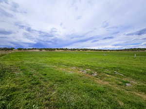 View of yard featuring a rural view