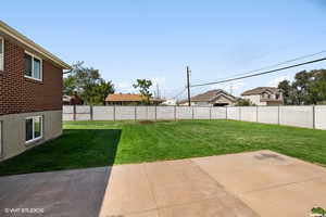 View of yard featuring a patio area