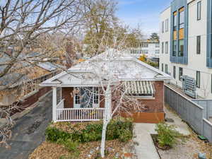 Bungalow-style home with covered porch