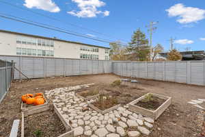 View of LARGE BACK yard