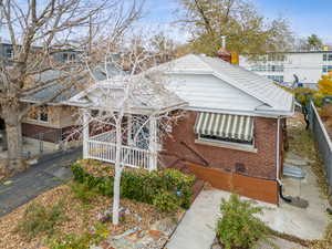 Bungalow-style home with covered porch