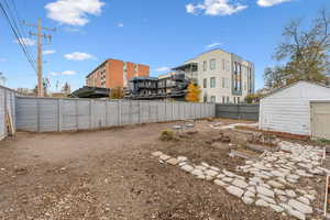 View of LARGE BACK yard