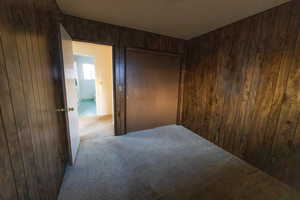 Carpeted spare room