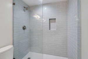 Custom tile shower