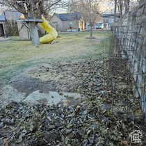 View of yard with a playground