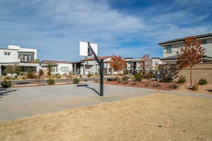 View of patio / terrace with basketball court