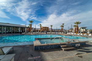 View of swimming pool