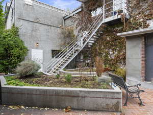 Main patio/terrace area.