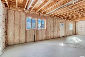 Miscellaneous room featuring concrete flooring